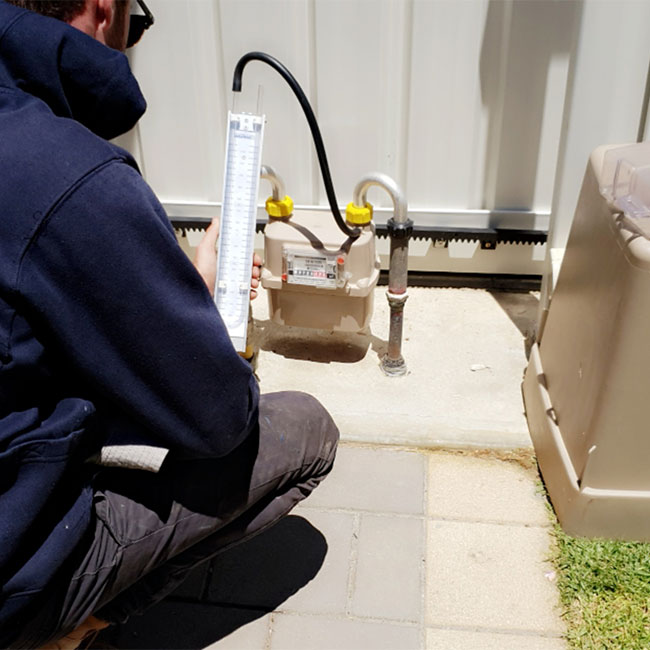 Gas leaks and Gas fittings installation
